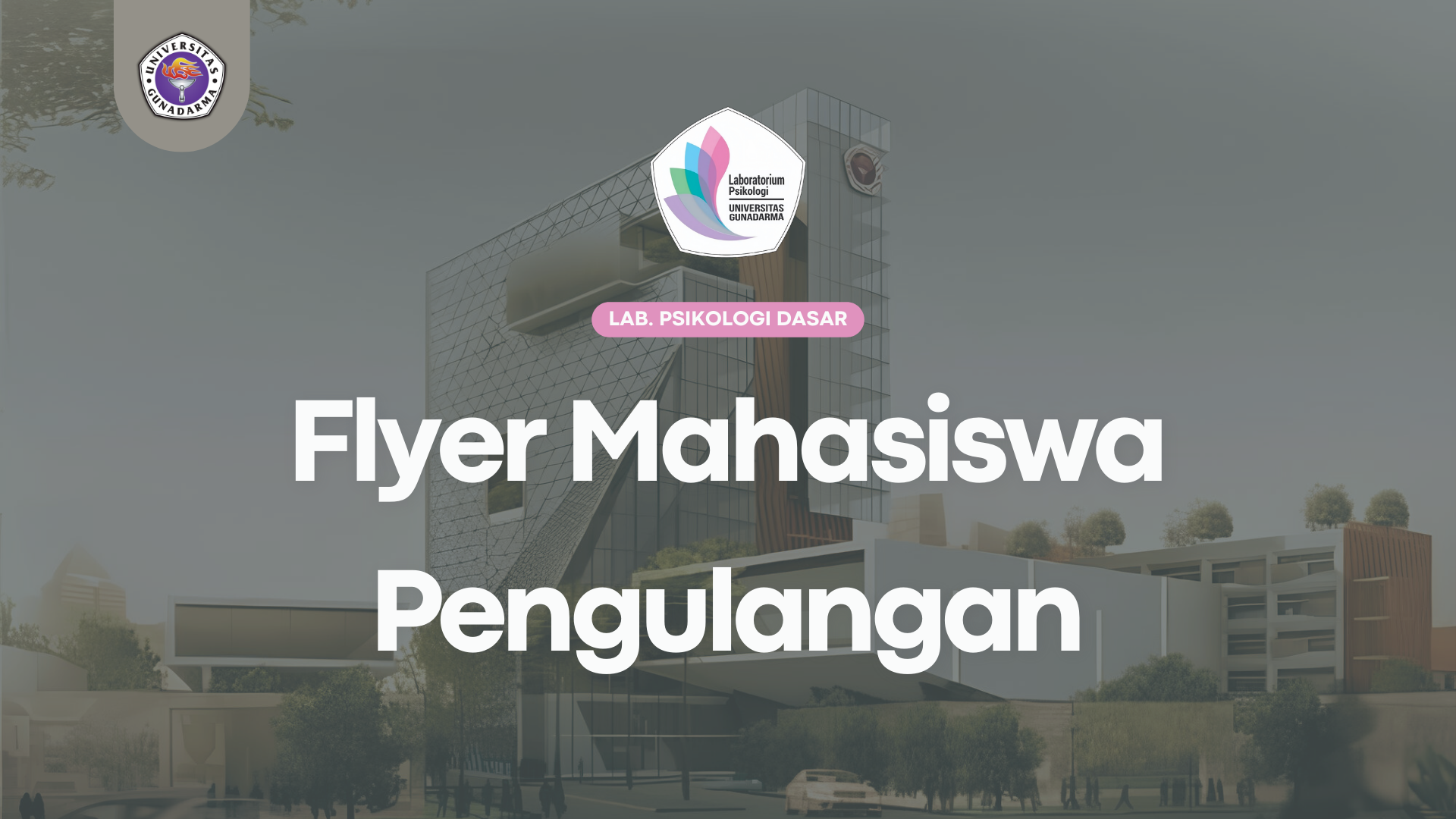 Flyer Mahasiswa Pengulangan Praktikum Psikodiagnostika 3: Wawancara PTA 2024/2025